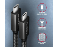 Axagon BUCM32-CM20AB, SPEED+ kabel USB-C - USB-C, 2m, USB 20Gbps - 1353478 - zdjęcie 1